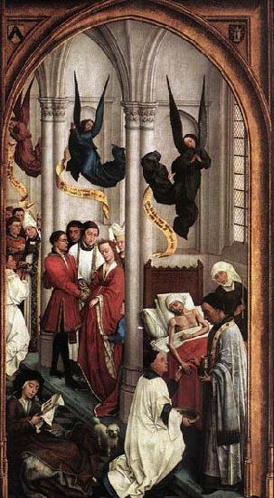 WEYDEN, Rogier van der Seven Sacraments oil painting picture